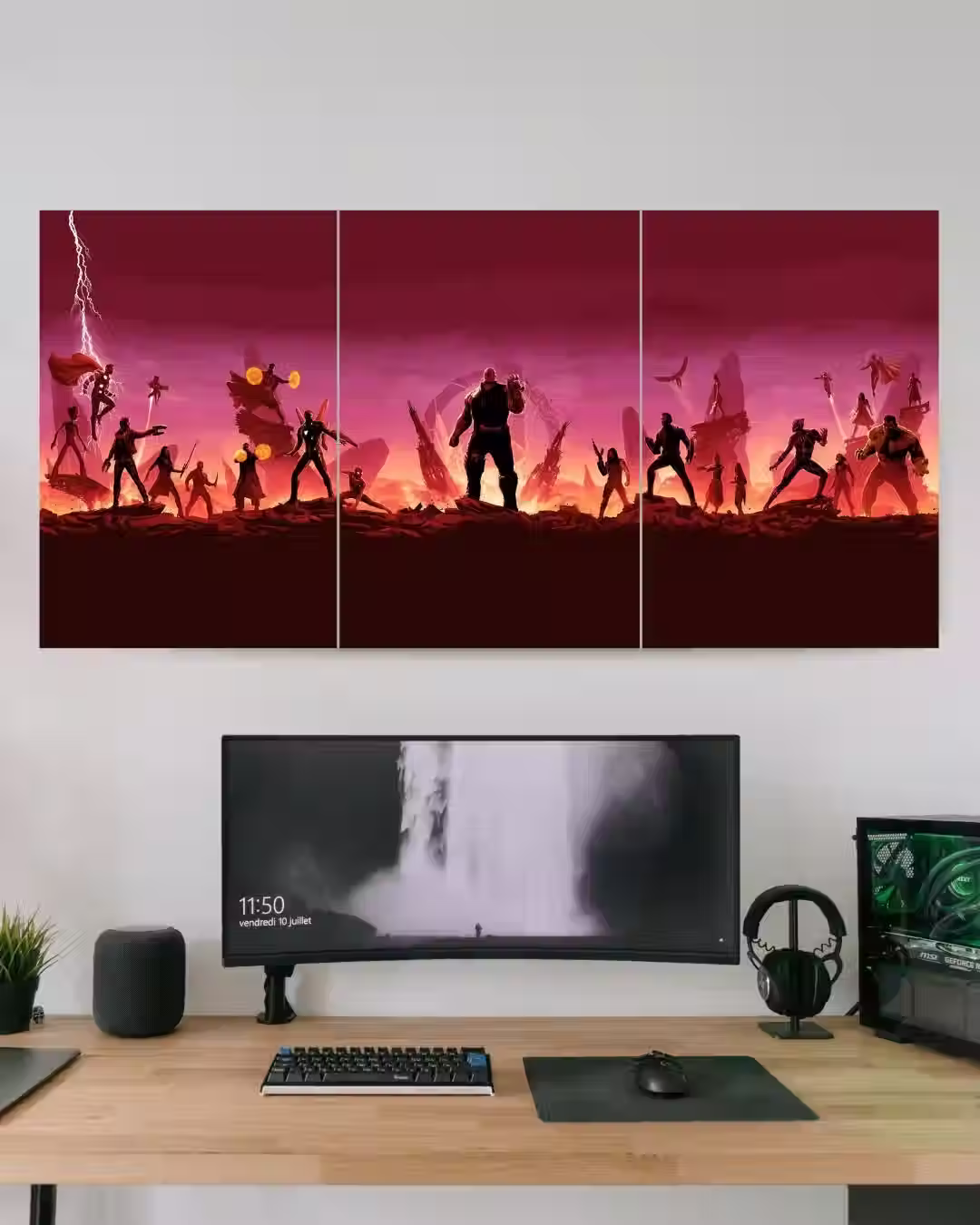 Avengers Infinity war | Marvel wall Poster | 3 Piece Set