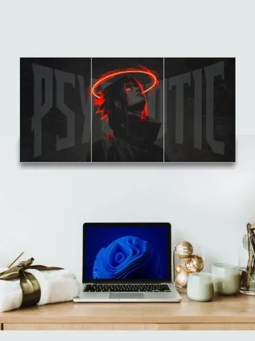 Psychotic | Motivational Poster | 3 Split Poster