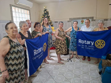 Idosos do instituição Amparo Thereza Christina