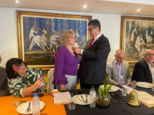 TRANSMISSÃO DE CARGO DA PRES. 2024-25 GABRIELA FERNÁNDEZ