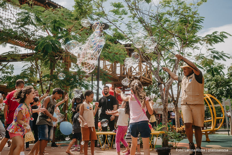 Junga Azul promove ação inclusiva para crianças autistas no Shopping Nova Iguaçu