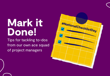 Nerd out on checklists with the Designerds Project Managers