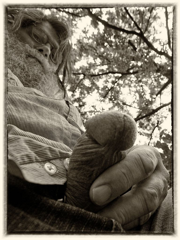 Portait von unten