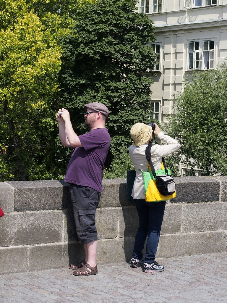 Duo in Prag
