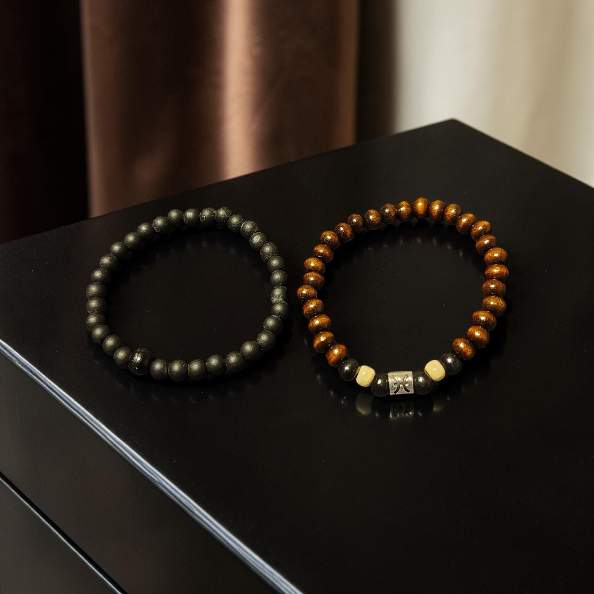 Pisces Black & Brown Set