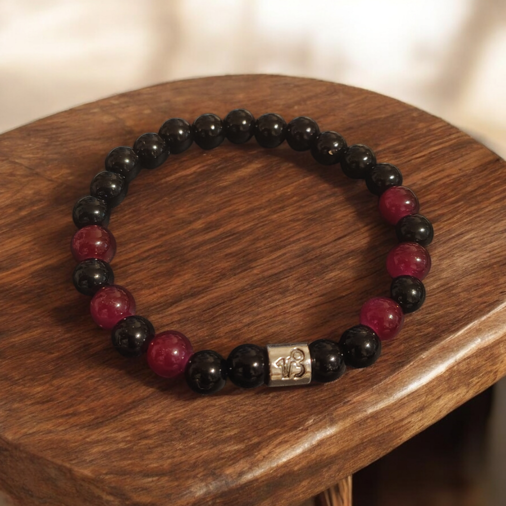 Capricorn Burgundy & Black