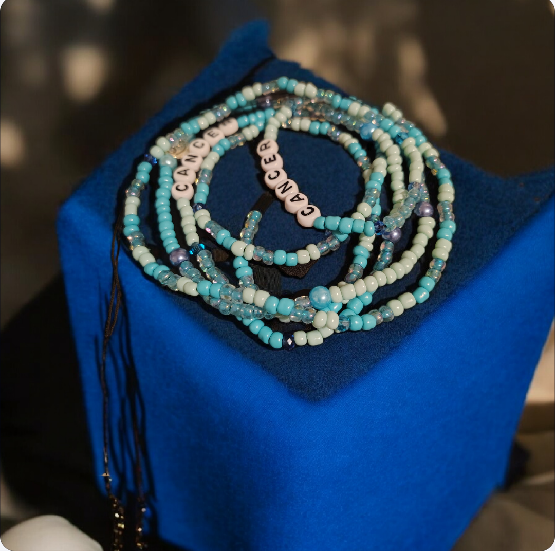 Cancer Shades of Blue & White