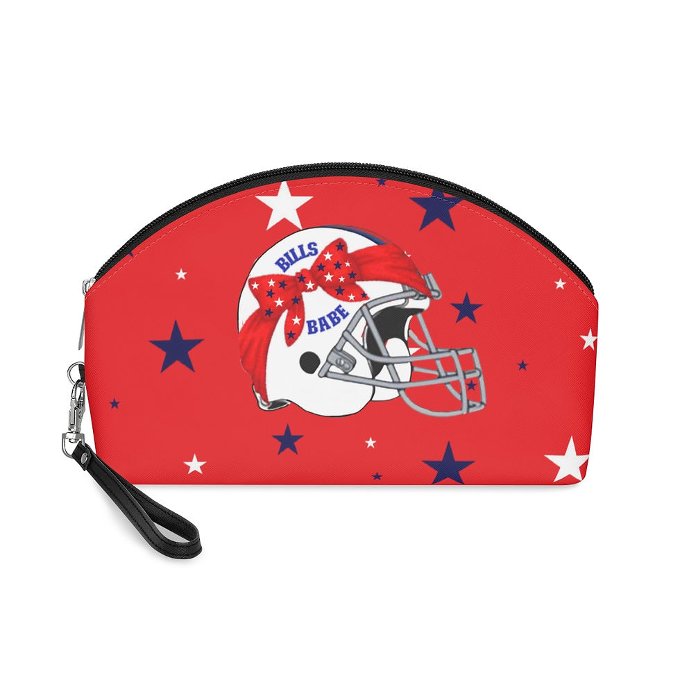 Thumbnail: Bills Babes Makeup Bag (RED)