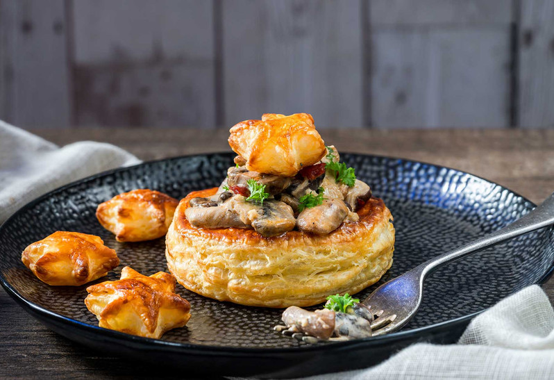 Maison Larzul | Vol-au-vent aux escargots de Bourgogne | Cuisine