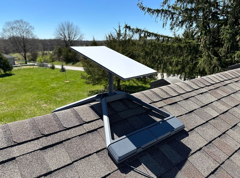 no dill mount installed for starlink