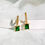 Thumbnail: Viara Green Emerald Earrings 