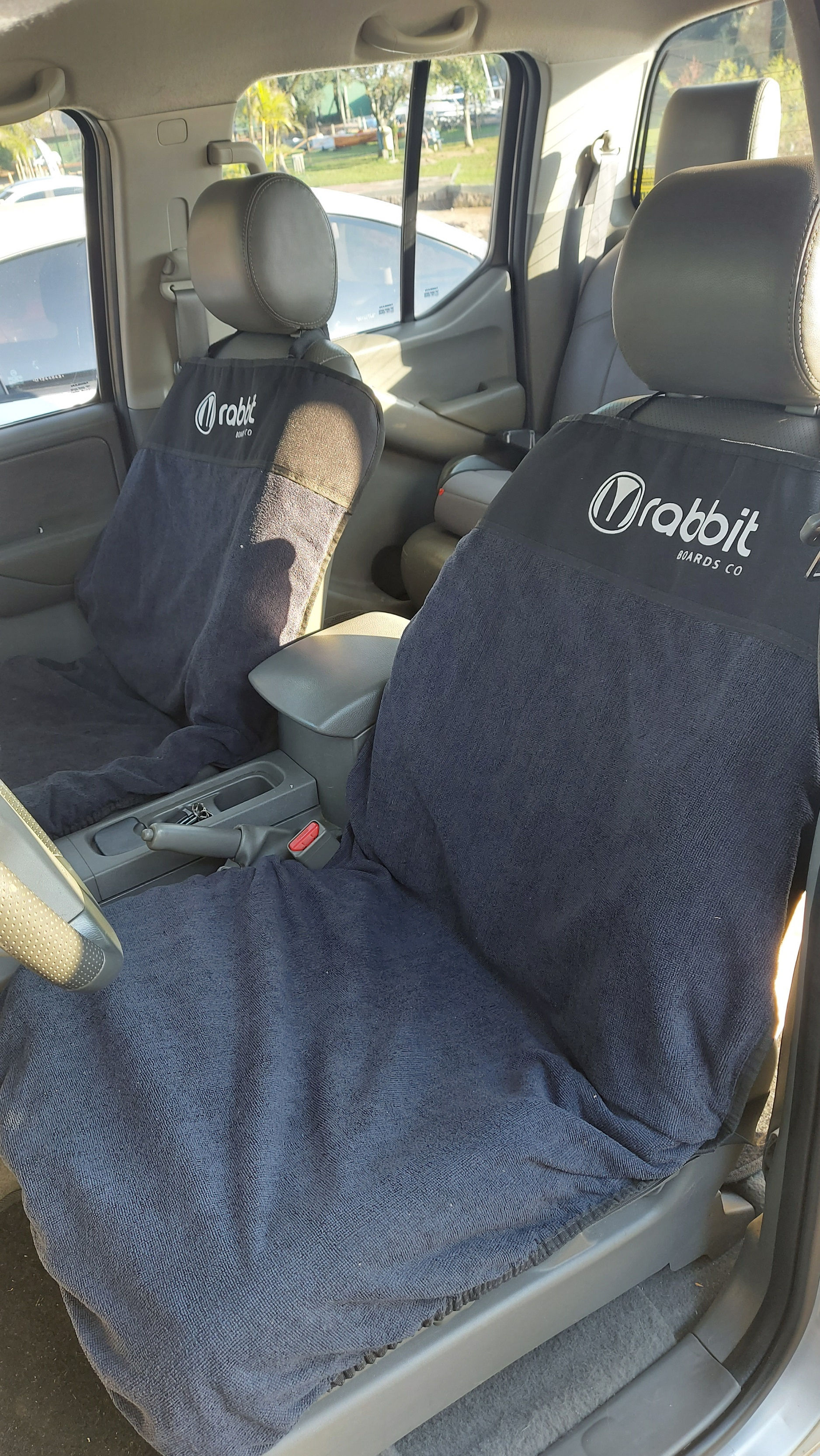 Capa de Banco de Carro Impermeável Atoalhada Rabbit