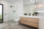 Very modern bathroom with high-end f
