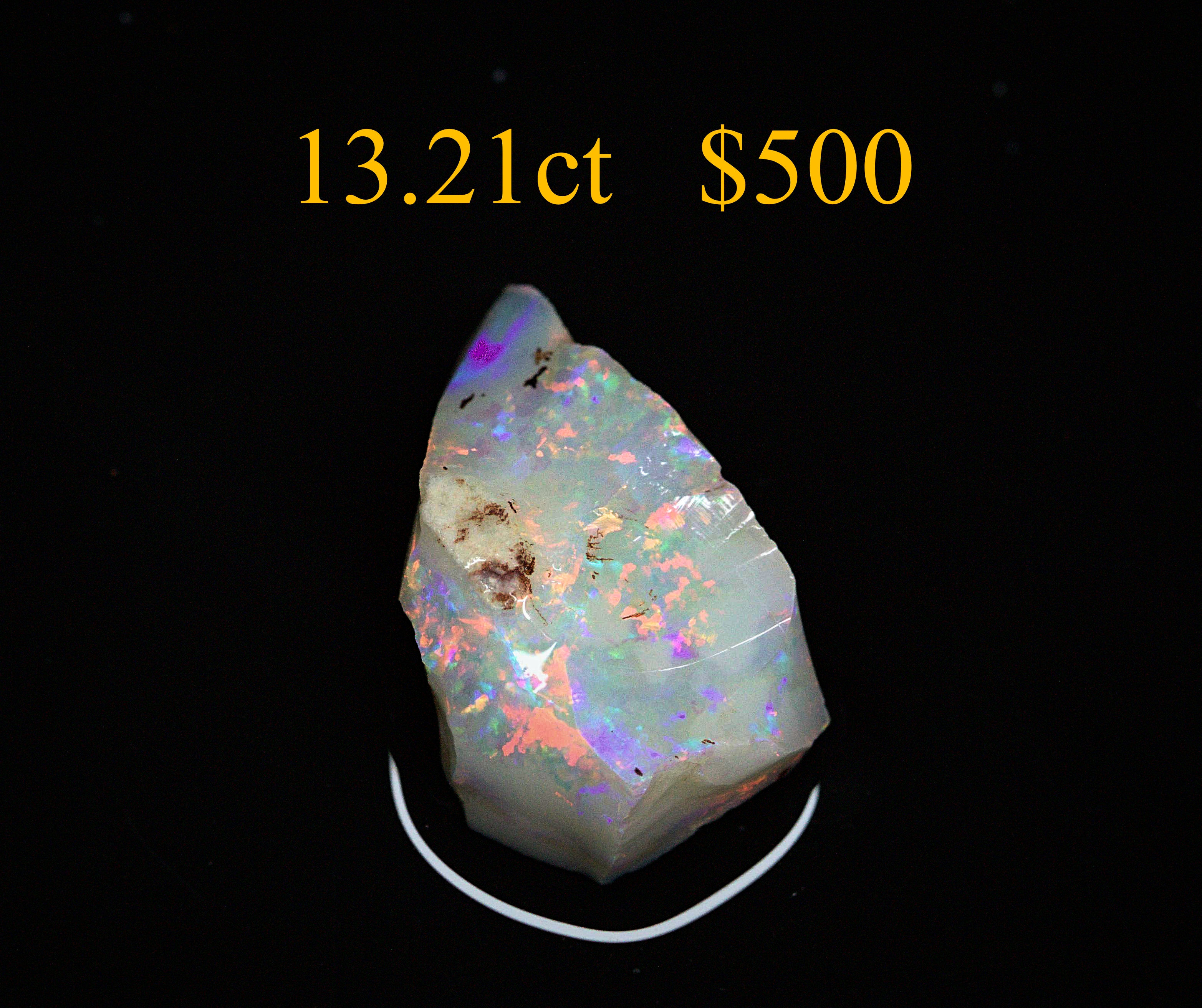 13.21ct Lightning Ridge Rough Opal