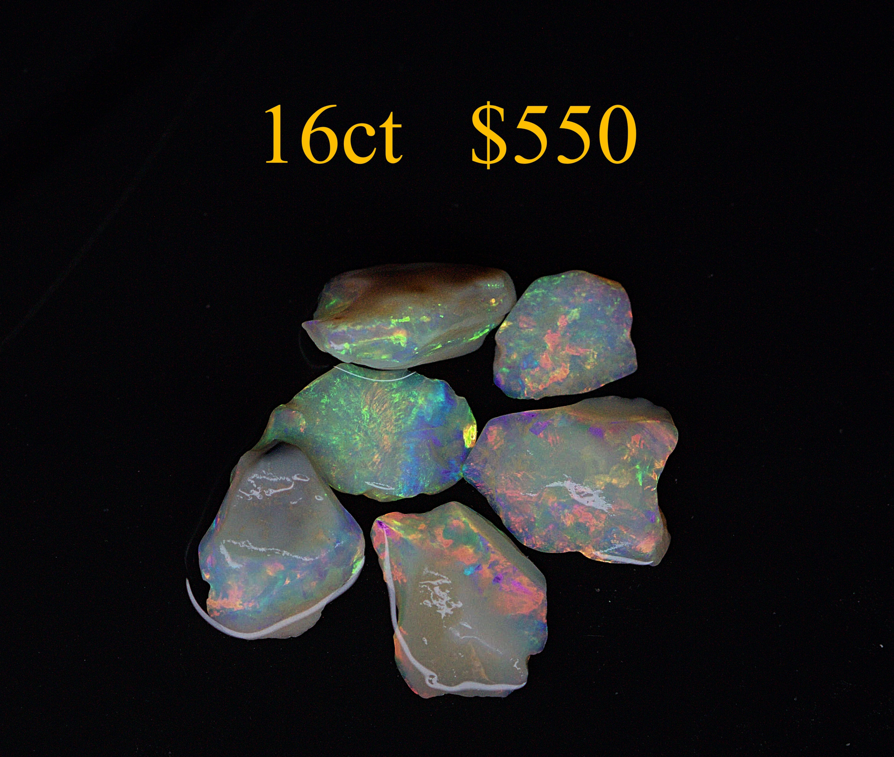 16ct Lightning Ridge Rough Opal