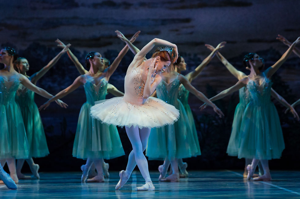 Iana Salenko dans La Belle au Bois Dormant au Staatsoper