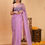 Thumbnail: Chiffon purple special saree