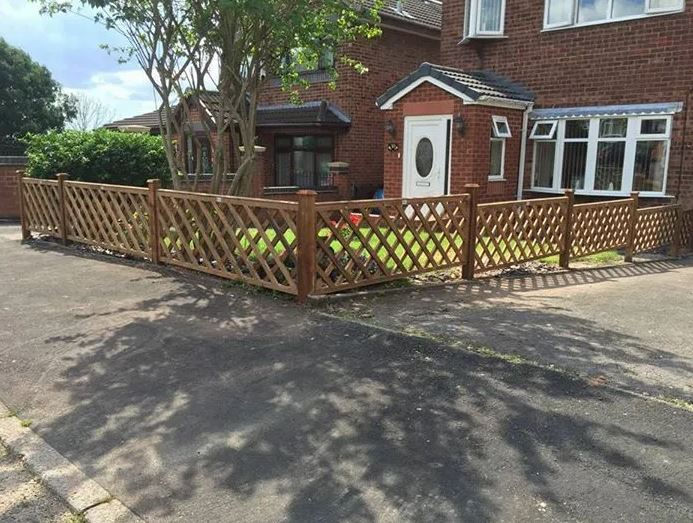 Trellis Fence Panels