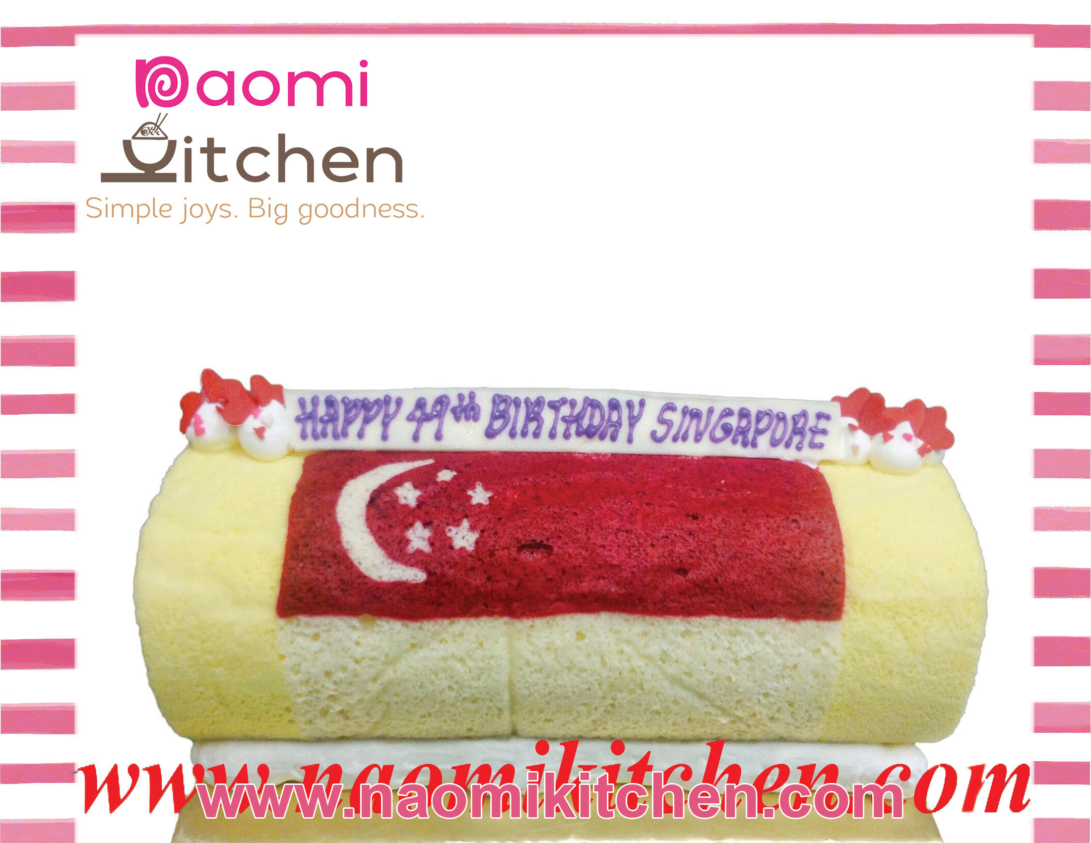 Singapore Flag Design Roll