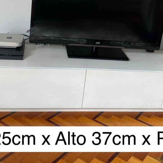 Stand Madera Maciza Blanca