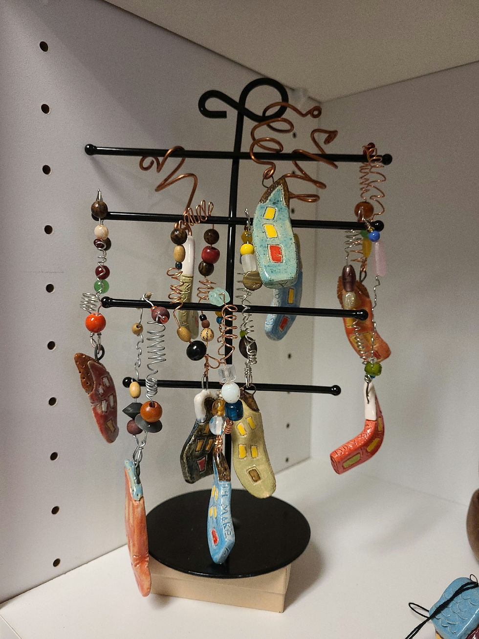 Happy Homes Clay Ornament - G