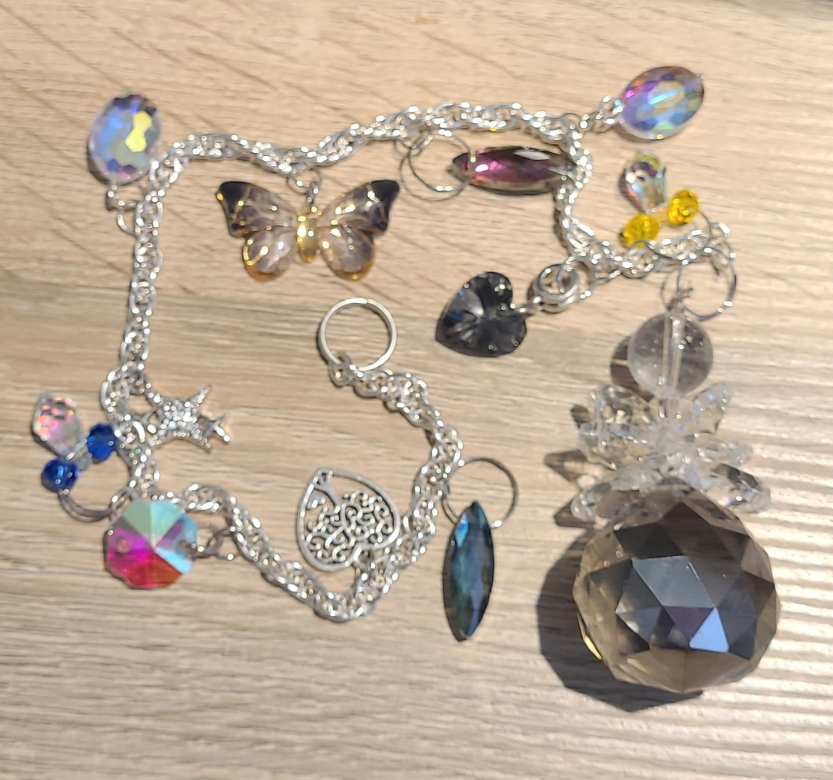 Grey Angel Suncatcher (lrg)