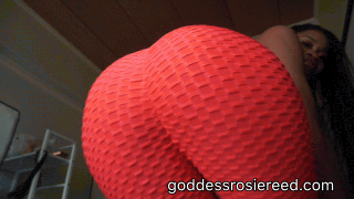 Booty shaking fetish clip with model twerking