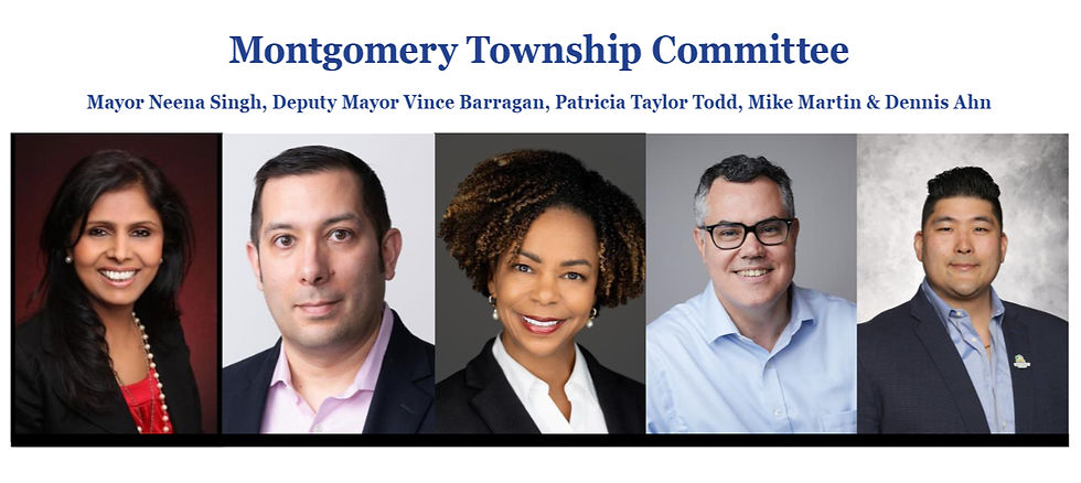 Montgomery Township Committee, NJ.
