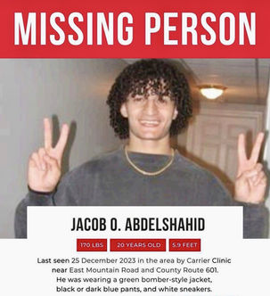 A 20-year-old Man Who Went Missing in Montgomery Township Has Been Found