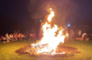 About 250 Montgomery High School Seniors Gathered for the Class of 2022 Bonfire