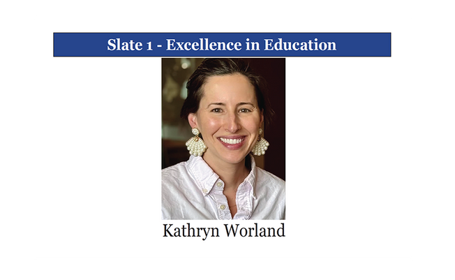 Kathryn Worland, Montgomery School Board Candidate