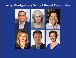 Six Candidates File to Run for Three Seats on the Montgomery School Board, General Election 2025