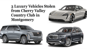 Thieves Stole a Cadillac, Porsche, and a BMW from Homes in the Cherry Valley Country Club