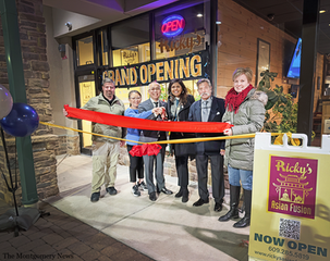 Ricky Celebrates the Grand Opening of His New Asian Fusion Restaurant in the Princeton North Shopping Center