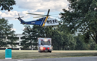 Tree Falls on Man off Hollow Road, Medevaced to Trauma Center