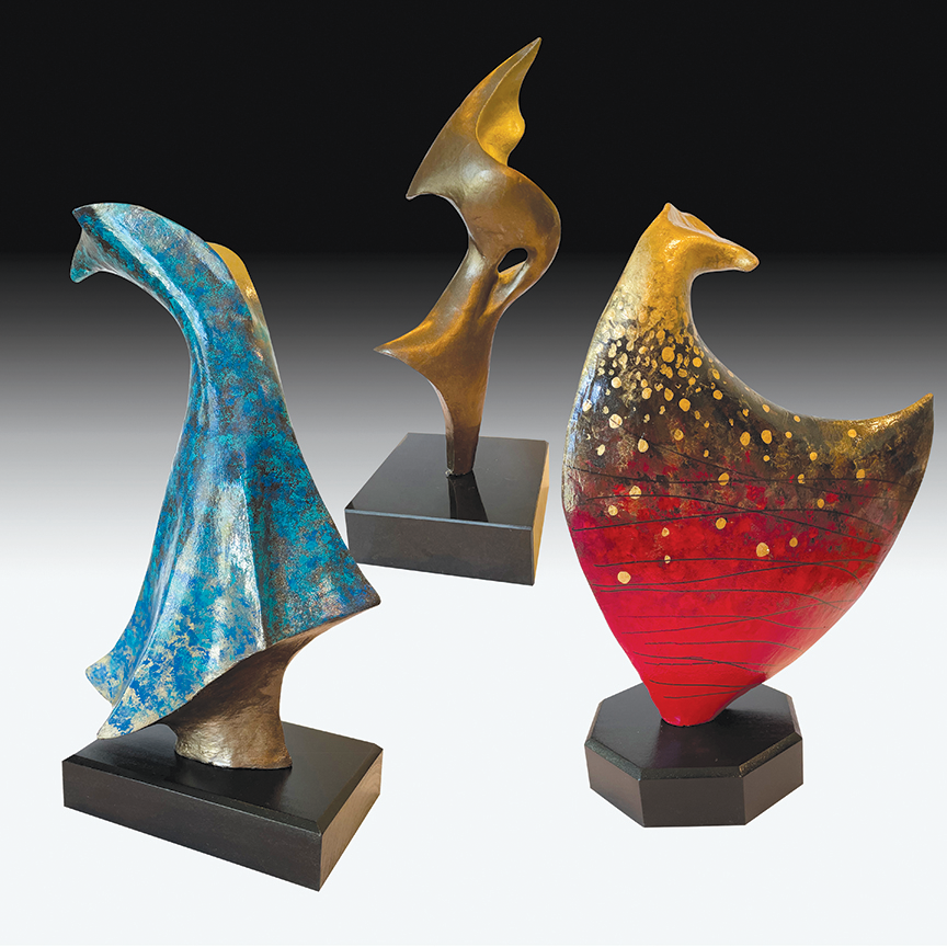 Don Cambell's sculptures