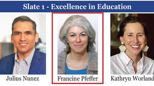 Francine Pfeffer, Montgomery School Board Candidate