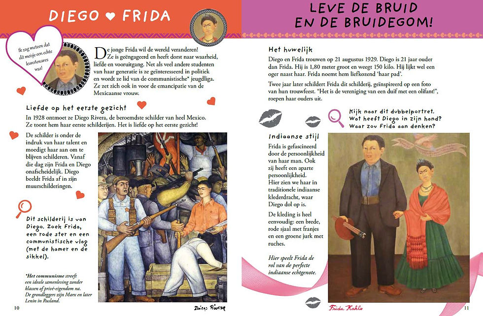 Thumbnail: De Kleine Frida Kahlo & Diego Rivera - NL