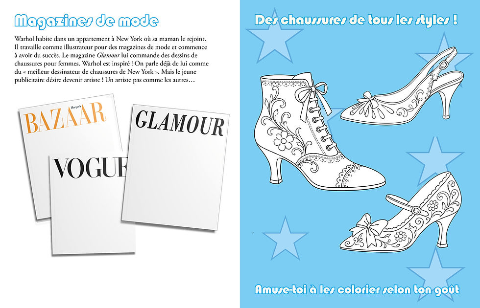 Thumbnail: Le studio Pop Art à la manière d'Andy Warhol - Cahier d'activités