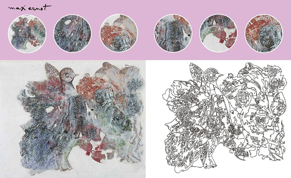 Thumbnail: Surréalisme / Surrealism - Coloring Book