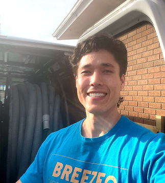 Jonny selfie with truck