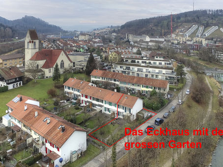 Kleines, charmantes 4 ½-Zimmer Reiheneckhaus an der Töss (Tössuferweg 17, 8406 Winterthur)