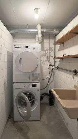 Waschturm im eigenen "Wasch-Abteil"