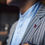 Thumbnail: Unconstructed Navy & Tan Sport Coat