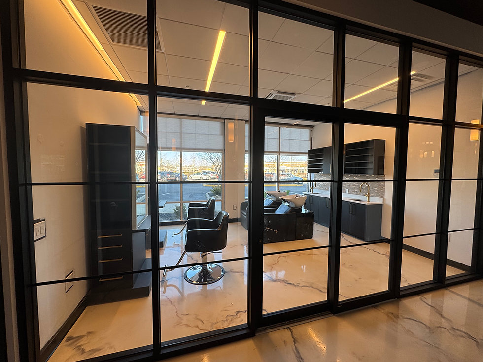 Two chair salon suite at J Suites in New Jersey