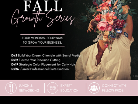Announcing the Inaugural J Suites Fall Growth Series: Four Mondays. Four Ways to Grow Your Business.