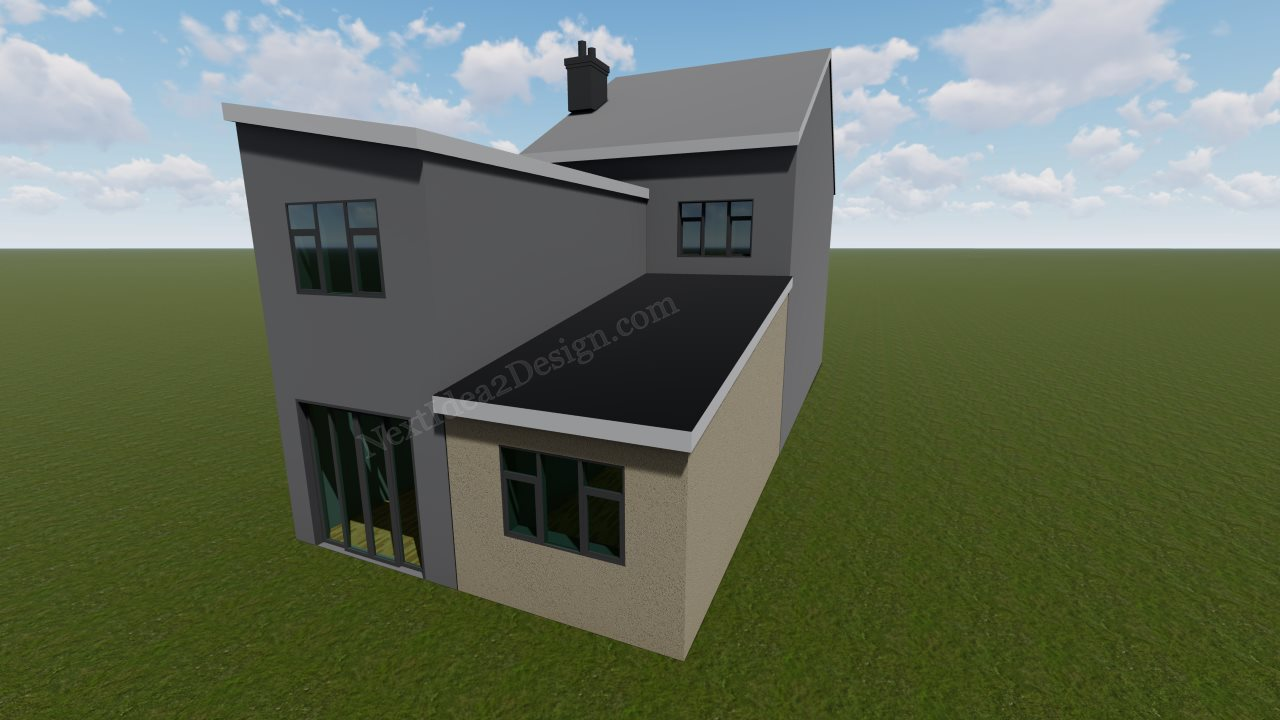 Single or Double Storey Lean-To Side Extension