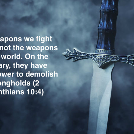 The Lord has not left us unprepared for this battle. 