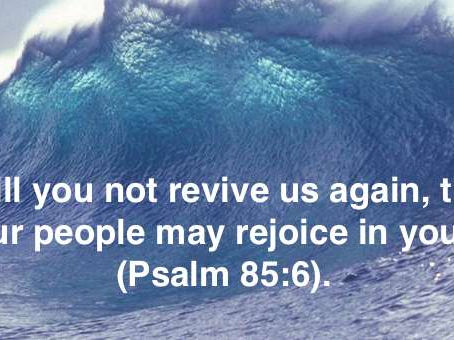God's power among us doesn't come without prayer.