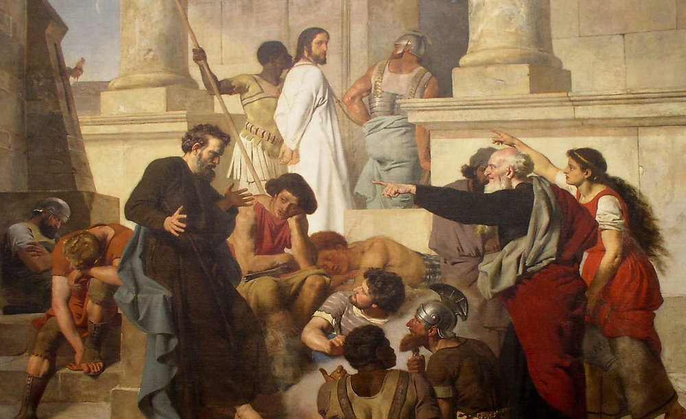 Peter Repented Images Peter's Third Denial: Repentance, and God's Forgiving Grace